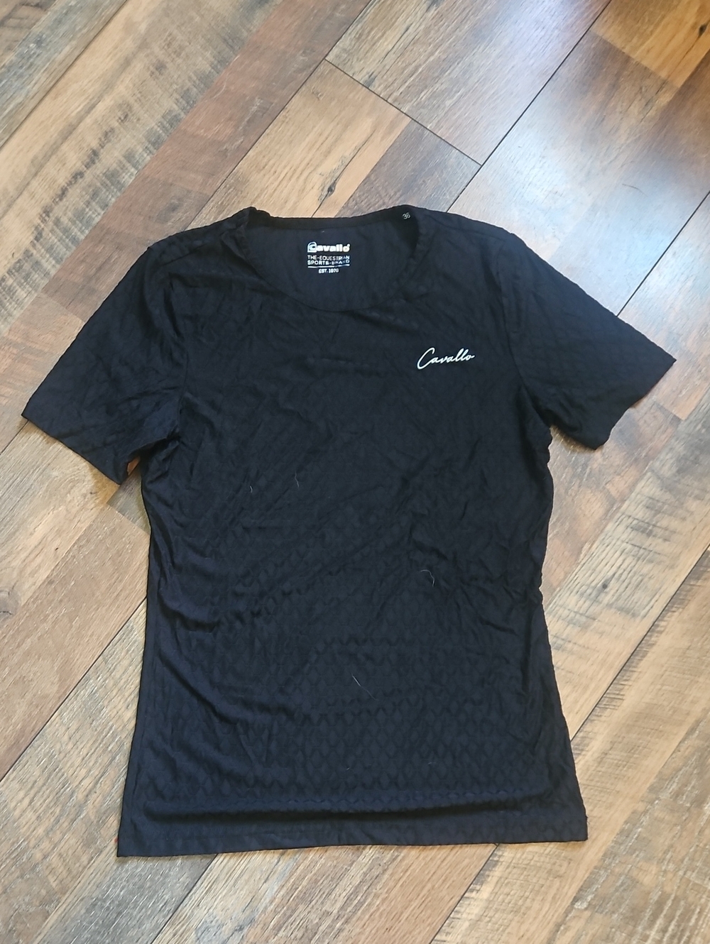 Cavallo Short Sleeve Textured Crew Neck